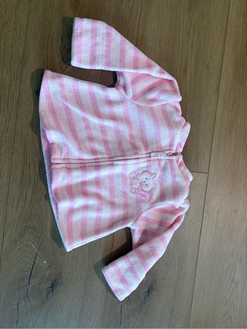 Vitamins Baby Pink Striped Pajama Top